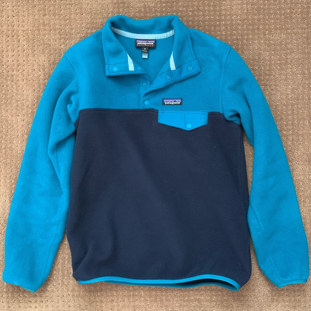 Elwha Blue Patagonia Synchilla Fleece